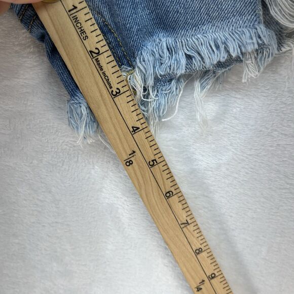 Denim X AC For AG Wang Shorts Women’s Sz XL Cutoff Blue NWT - Picture 4 of 8